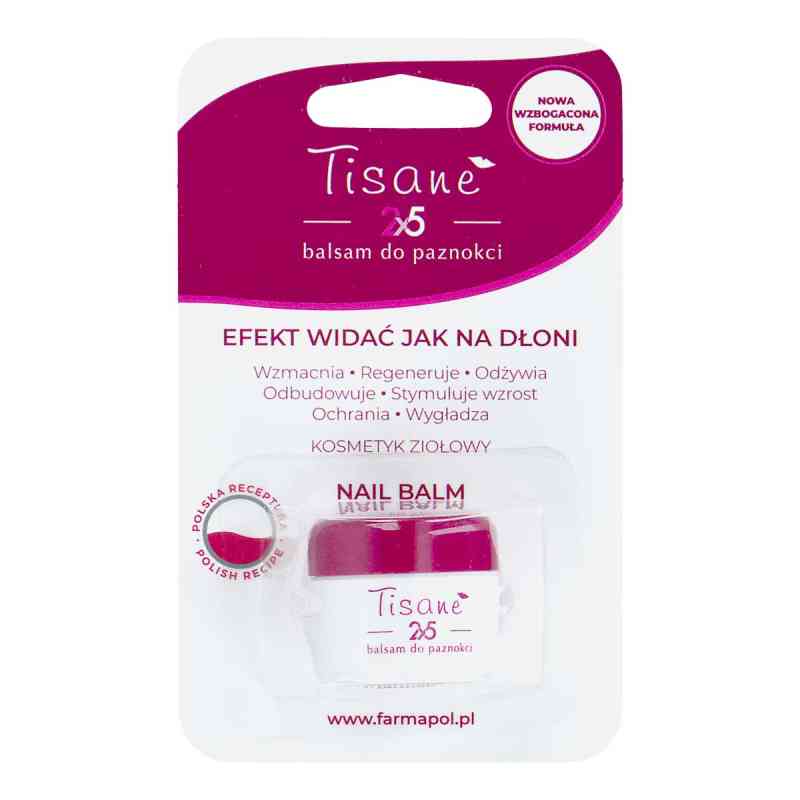 Tisane balsam do paznokci 2x5 4.5 g od ZAKŁAD CHEMICZNO-FARMACEUTYCZNY 