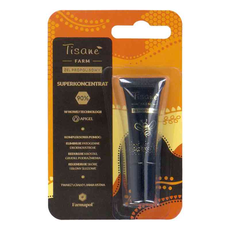 Tisane FARM żel propolisowy 6 g od PRZEDS. FARMACEUTYCZNE 