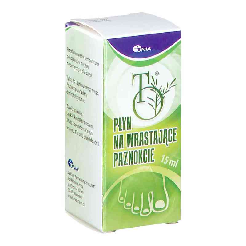 TO płyn na wrastające paznokcie 15 ml od ZAKŁADY FARMACEUTYCZNE 