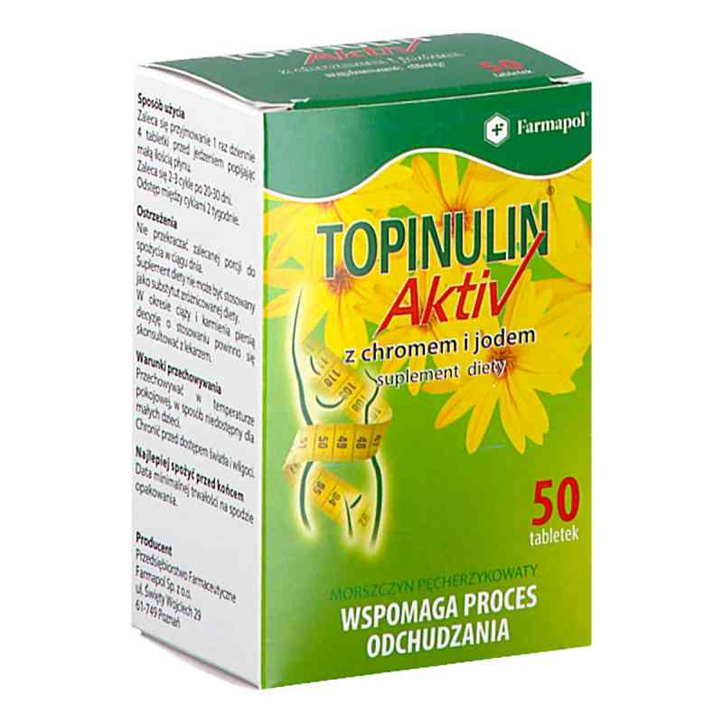 Topinulin Aktiv tabletki 50  od ZAKŁAD CHEMICZNO-FARMACEUTYCZNY 