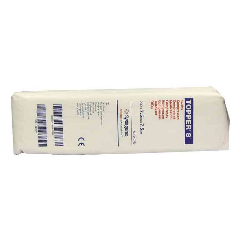 Topper 8 Kompr. unsteril 7,5x7,5cm 200 szt. od Solventum Germany GmbH PZN 03420300
