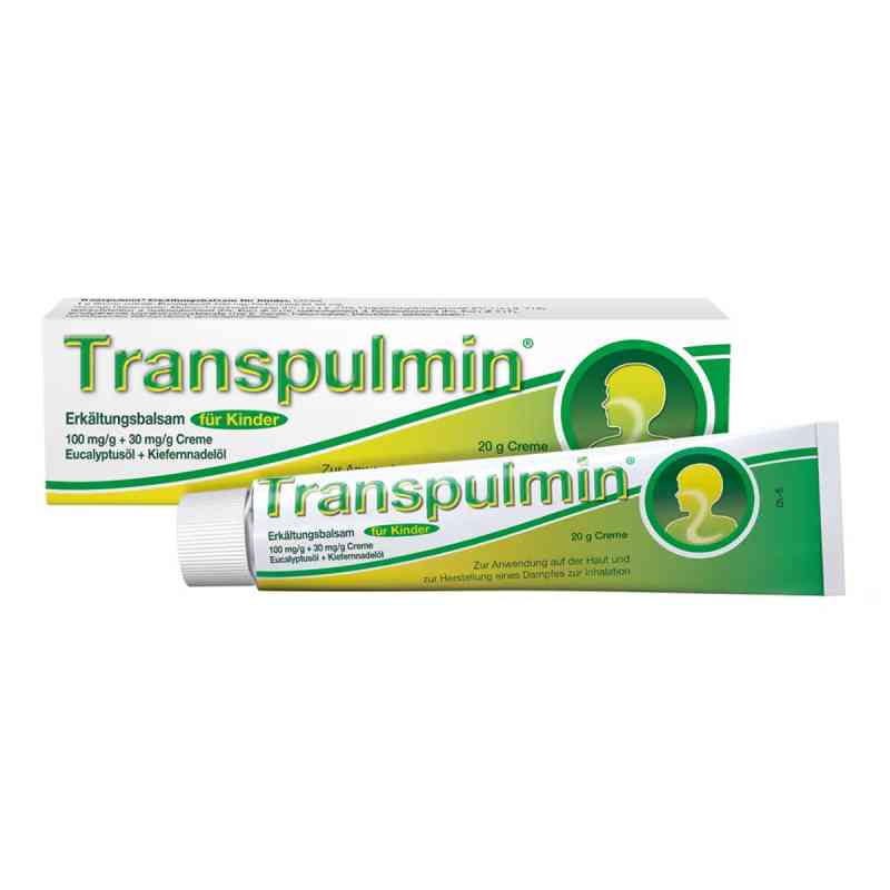 Transpulmin balsam na przeziębienie dla dzieci 20 g od Viatris Healthcare GmbH PZN 00679368