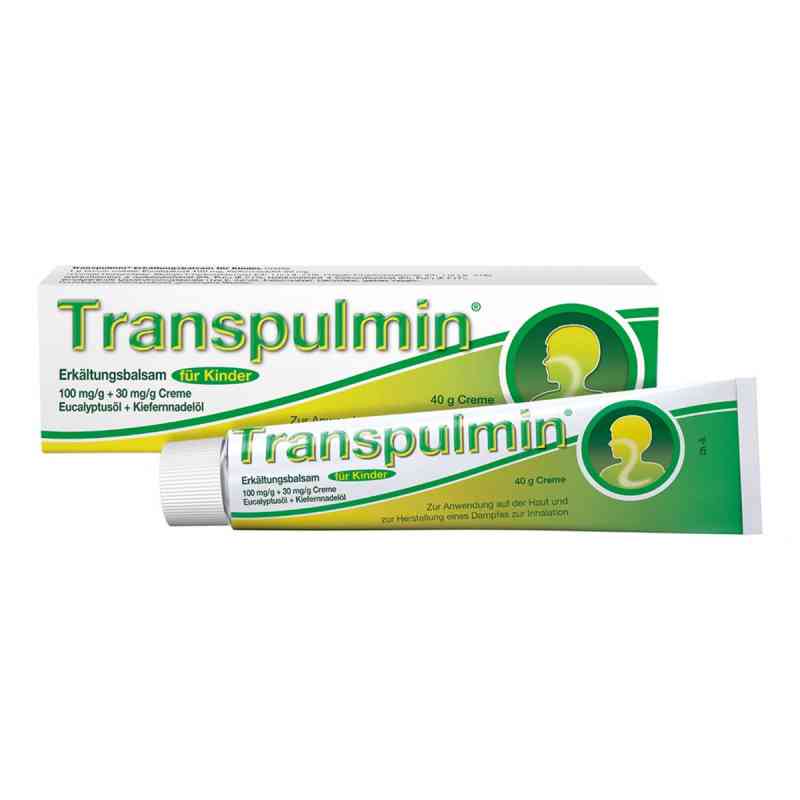 Transpulmin Erkaeltungsbalsam fuer Kinder 40 g od Cooper Consumer Health Deutschland GmbH PZN 00679374