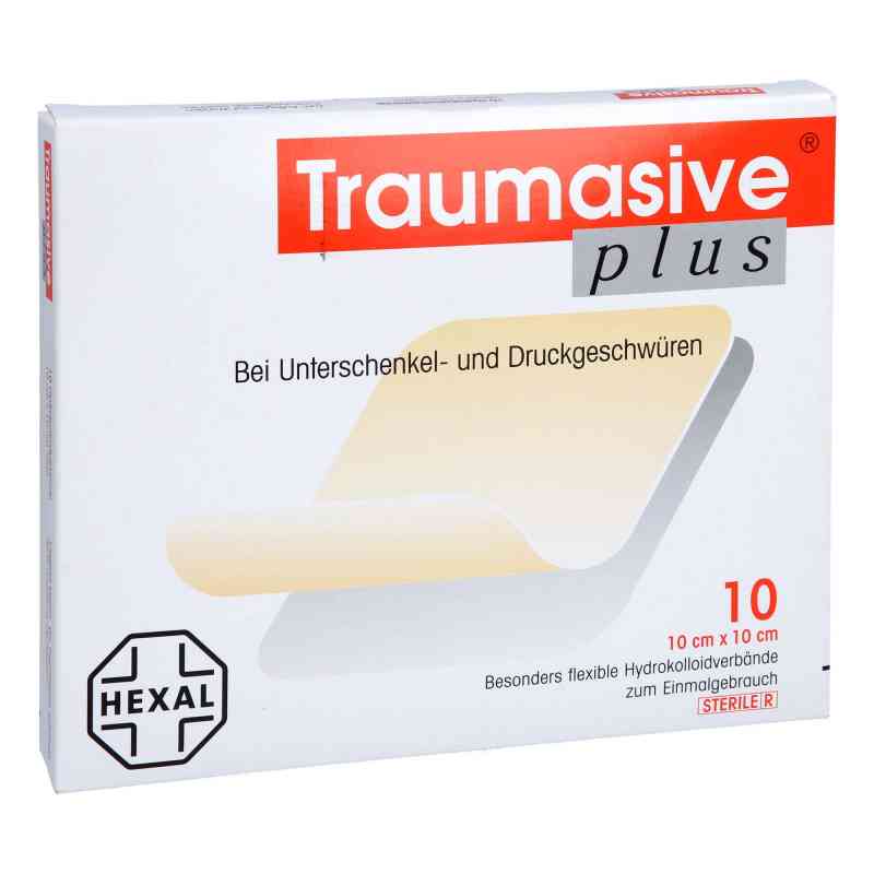 Traumasive plus 10x10 cm Hydrokoll.steril 10 szt. od Hexal AG PZN 08704278