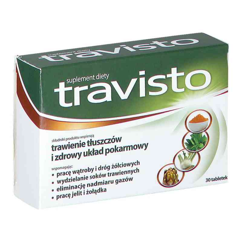 Travisto tabletki 30  od AFLOFARM FARMACJA POLSKA SP. Z O PZN 08301487