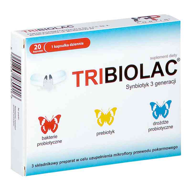 TRIBIOLAC 20  od FORTIS PHARMACEUTICALS SP. Z O.O. SP. K.  PZN 08302824