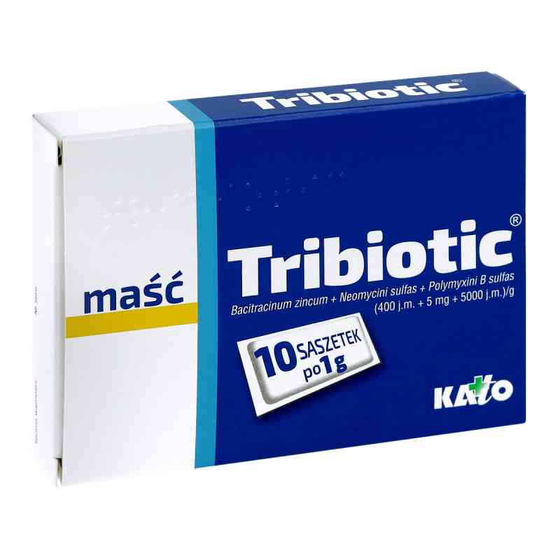 Tribiotic saszetki 10  od KATO LABS SP. Z O.O. PZN 08300377