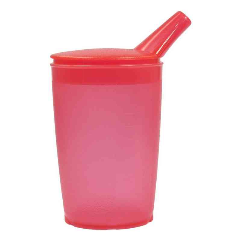 Trinkbecher-set Standard rot mit Deck.f.Tee und Brei 1 op. od LUDWIG BERTRAM GmbH PZN 01230819