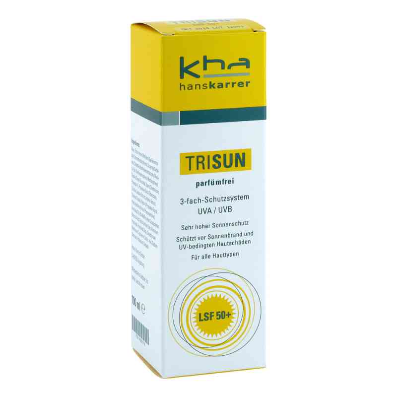 Trisun żel przeciwsłoneczny SPF 50+, nieperfumowany 100 ml od Hans Karrer GmbH PZN 06562118