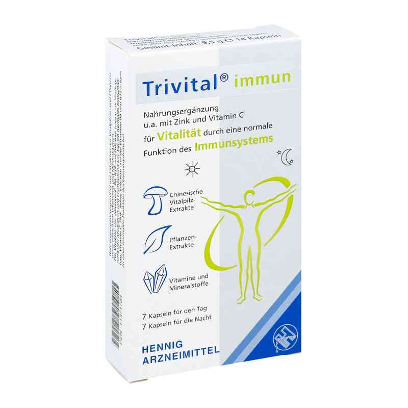 Trivital immun Kapsułki 14 szt. od Hennig Arzneimittel GmbH & Co. KG PZN 14371734