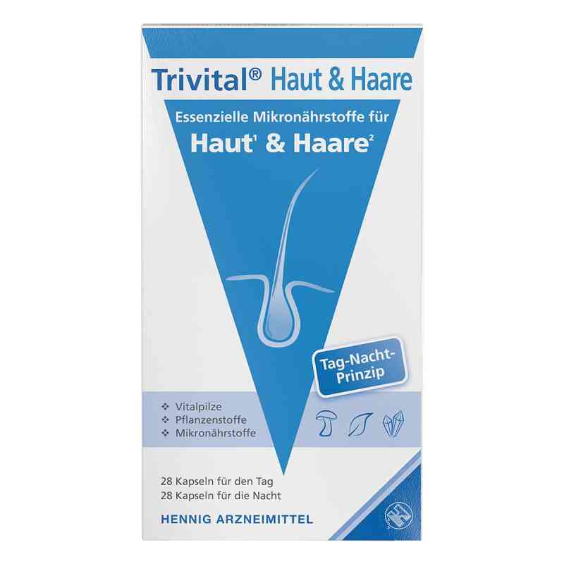 Trivital® kapsułki na skórę i włosy 56 szt. od Hennig Arzneimittel GmbH & Co. KG PZN 13897842