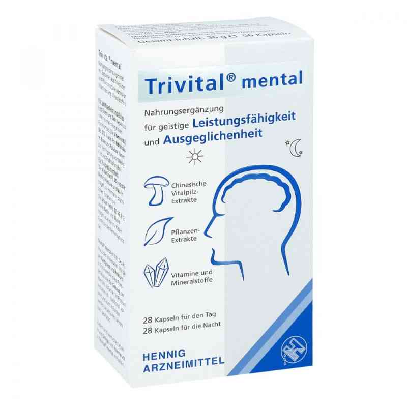 Trivital mental kapsułki 56 szt. od Hennig Arzneimittel GmbH & Co. KG PZN 10399463