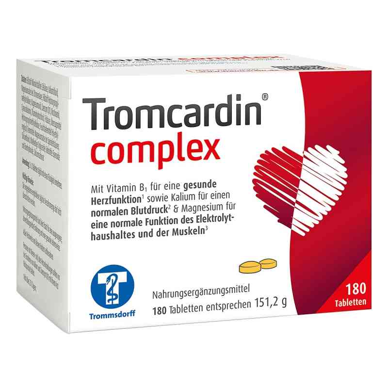 Tromcardin complex tabletki 180 szt. od Trommsdorff GmbH & Co. KG PZN 15640662