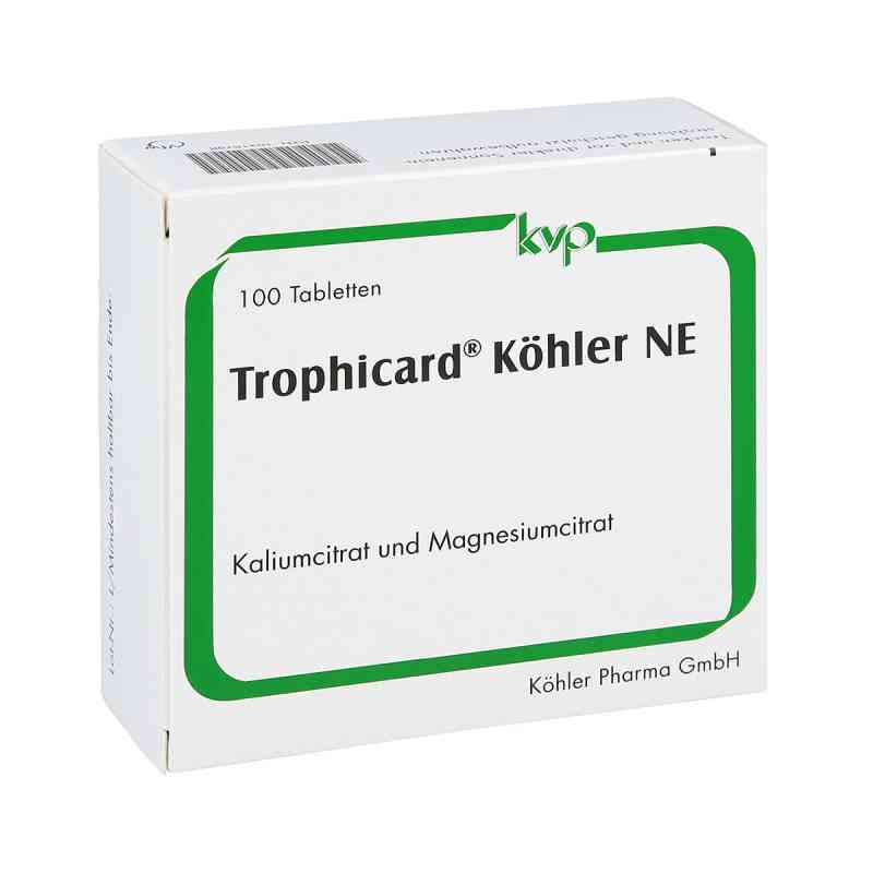 Trophicard Köhler Ne Tabletten 100 szt. od Köhler Pharma GmbH PZN 10418798