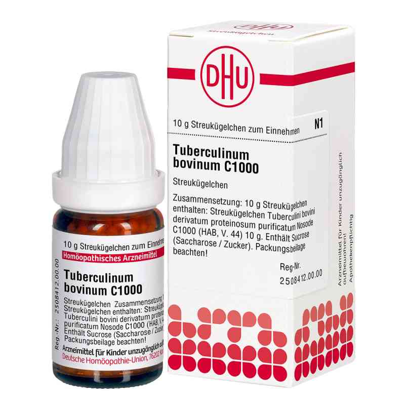 Tuberculinum Bovinum C 1000 granulki 10 g od DHU-Arzneimittel GmbH & Co. KG PZN 07182613