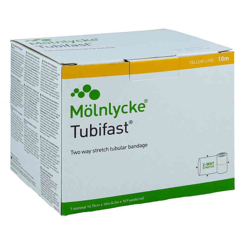 Tubifast 2-way-stretch 10,75 cm x 10 m gelb 1 szt. od Mölnlycke Health Care GmbH PZN 09932745