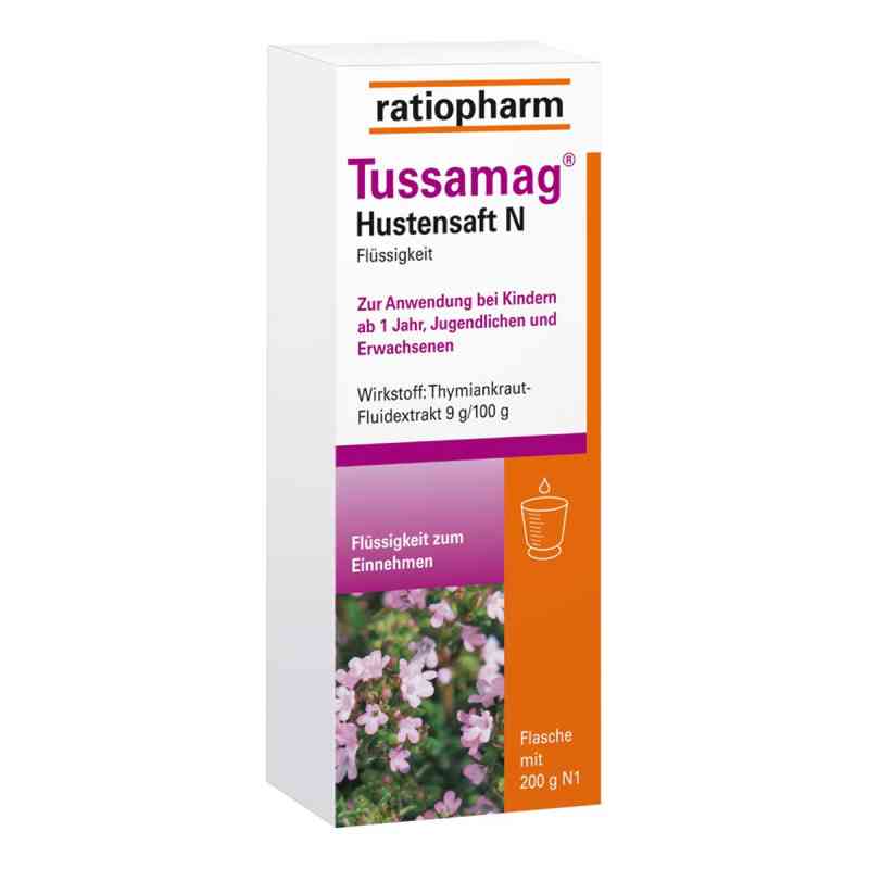 Tussamag Hustensaft N syrop 200 g od ratiopharm GmbH PZN 04424501