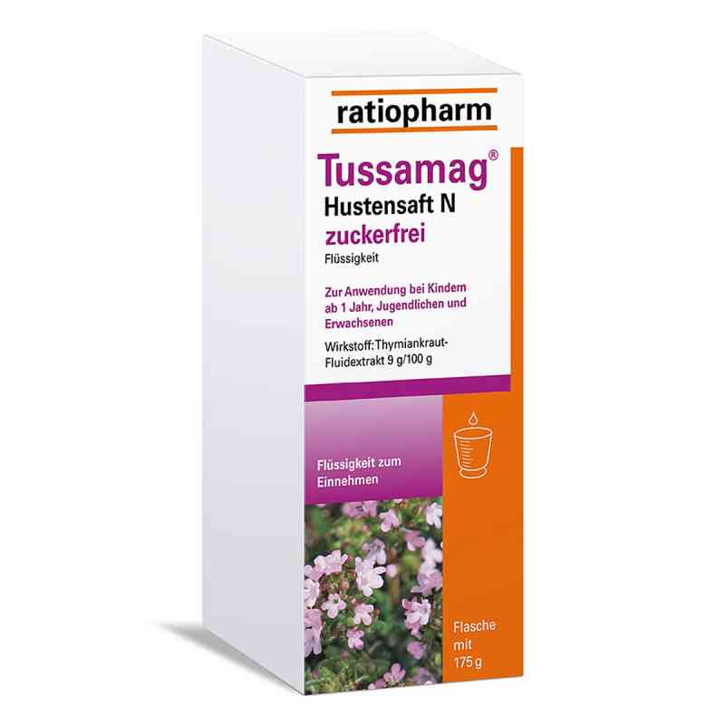 Tussamag Hustensaft N zuckerfrei 175 g od ratiopharm GmbH PZN 04245342