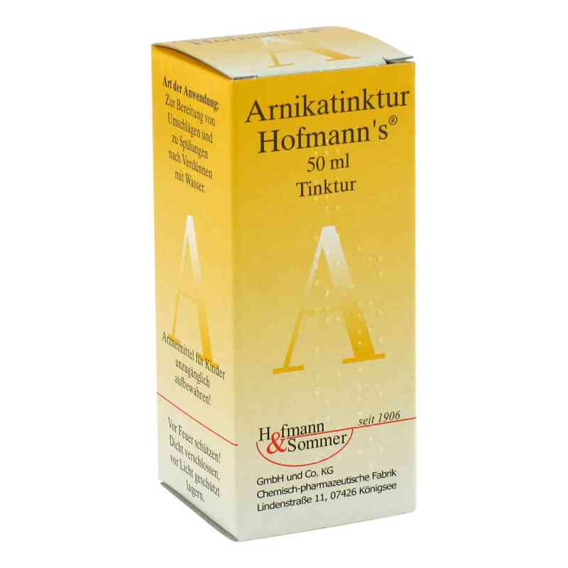 Tynktura z arniki Hofmanns 50 ml od Hofmann & Sommer GmbH & Co. KG PZN 00691145