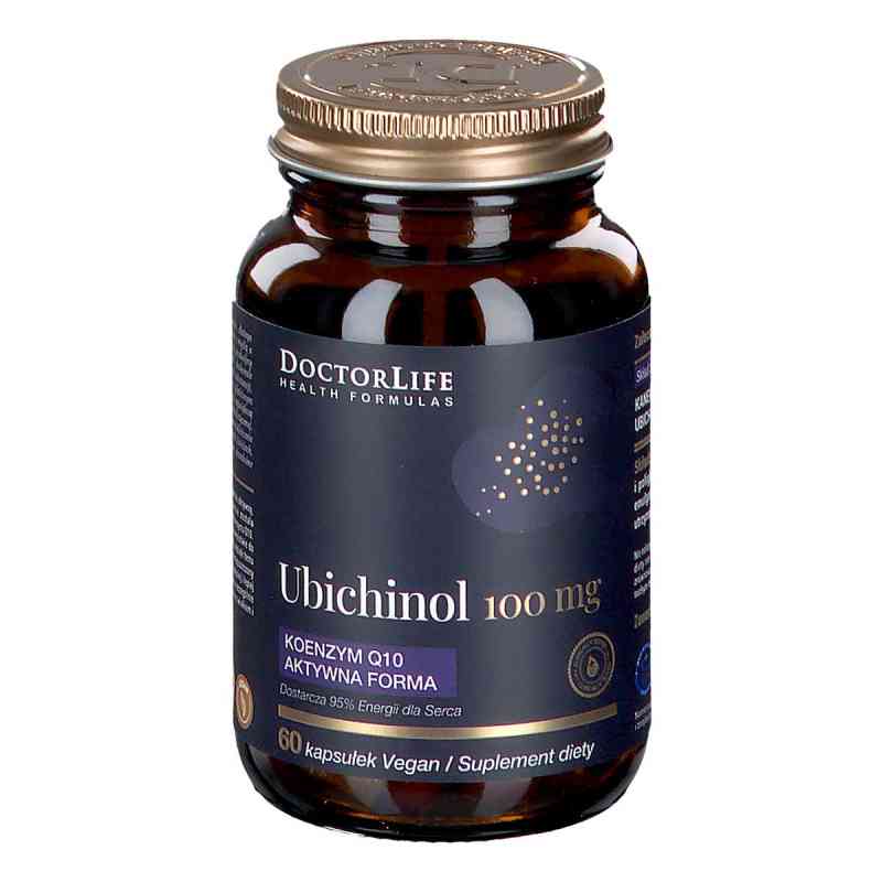 Ubichinol 100 mg Doctor Life kapsułki  60  od DOCTOR LIFE SP. Z O.O. PZN 08306269
