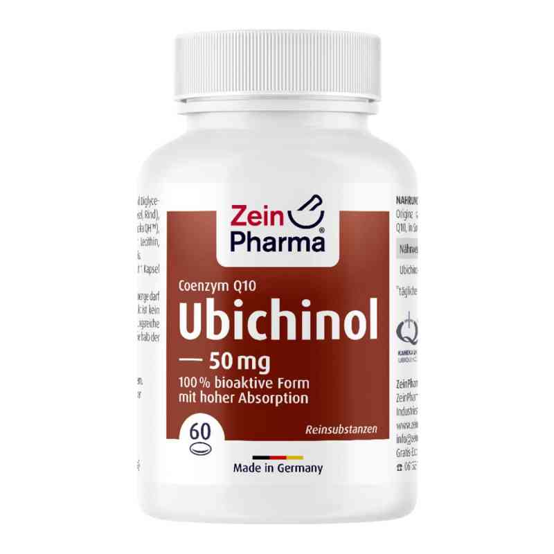 Ubichinol Coq 10 kapsułki 50 mg 60 szt. od ZeinPharma Germany GmbH PZN 09102038