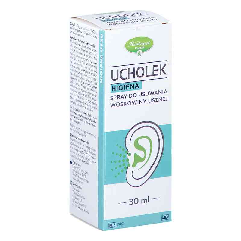 Ucholek Higiena Spray do usuwania woskowiny usznej 30 ml od GOFARM SP. Z O.O. S.K. PZN 08305839