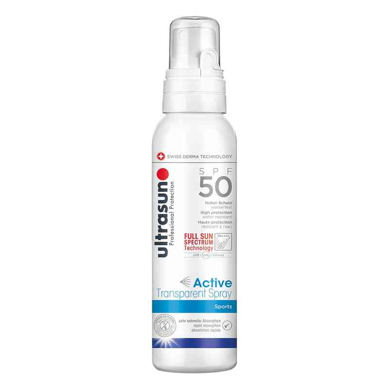 Ultrasun Aktywny przezroczysty spray SPF50 150 ml od Ultrasun AG PZN 17376034