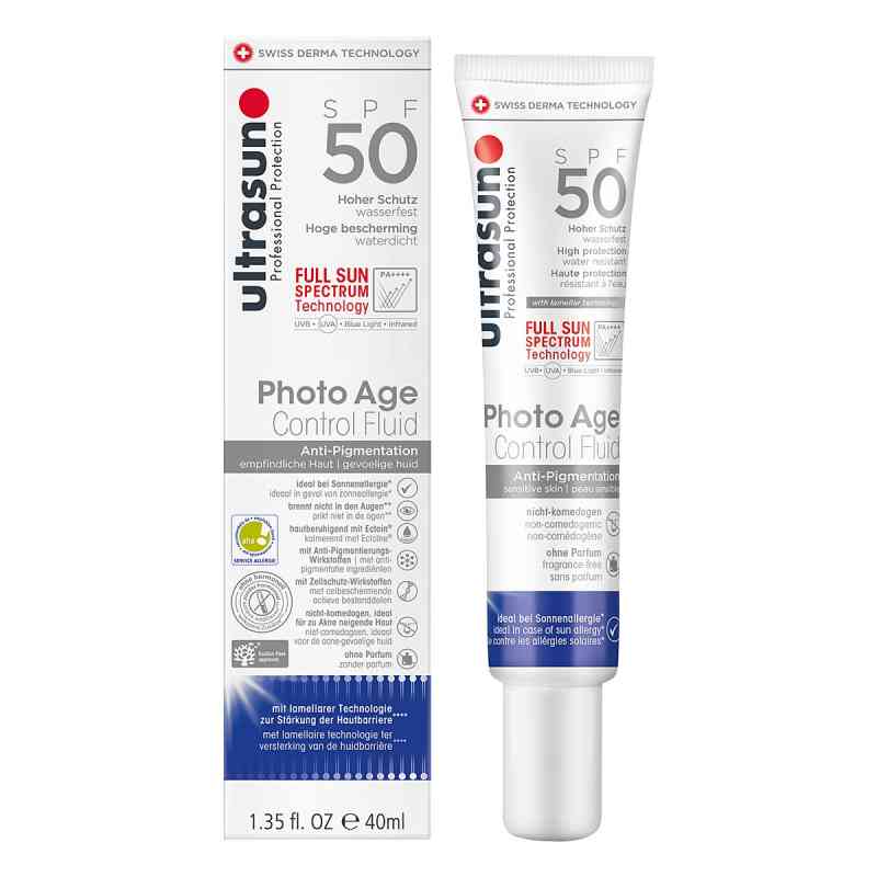 Ultrasun Photo Age Anti-pigm.contr.fluid Spf 50 40 ml od Ultrasun AG PZN 17375951