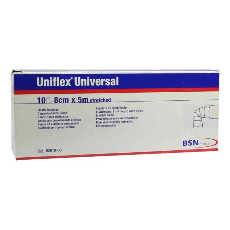 Uniflex Universal weiss 5mx8cm Zellglas Binden 10 szt. od BSN medical GmbH PZN 04589283