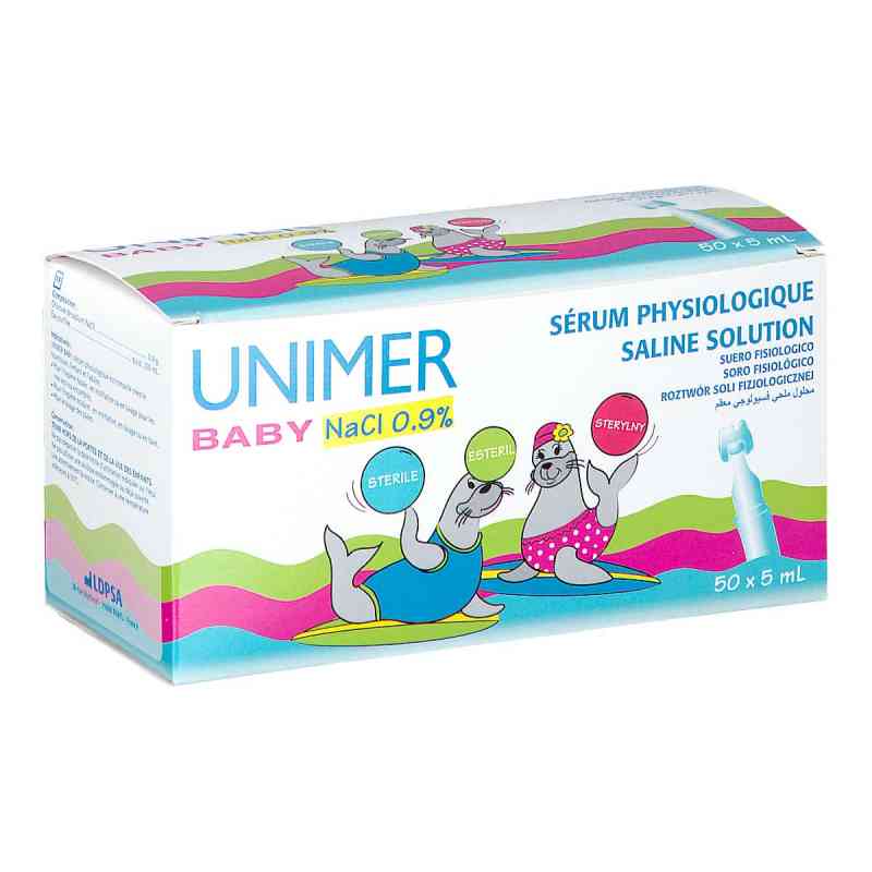 Unimer Baby NaCl 0,9% płyn 50  od LABORATOIRES GILBERT  PZN 08302877