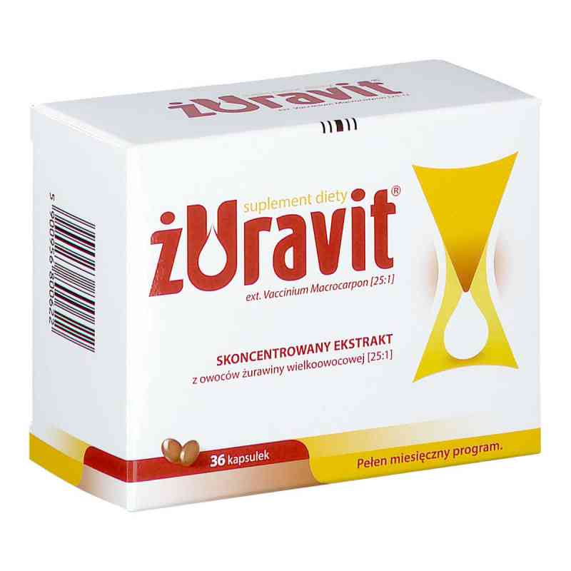 Żuravit kapsułki 36  od ZAKŁADY FARMACEUTYCZNE POLPHARMA S.A. PZN 08302752