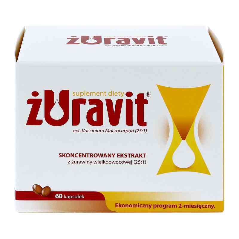 Żuravit kapsułki 60  od ZAKŁADY FARMACEUTYCZNE POLPHARMA PZN 08300575