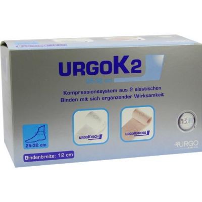 Urgo K2 Kompr.syst.knoechelumf.25-32cm 12cm br. 1 szt. od Urgo GmbH PZN 05381834