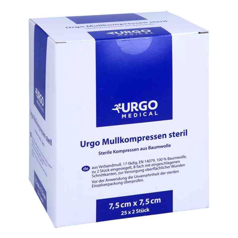Urgo Mullkompressen 7,5x7,5cm steril 25X2 szt. od Urgo GmbH PZN 07237857
