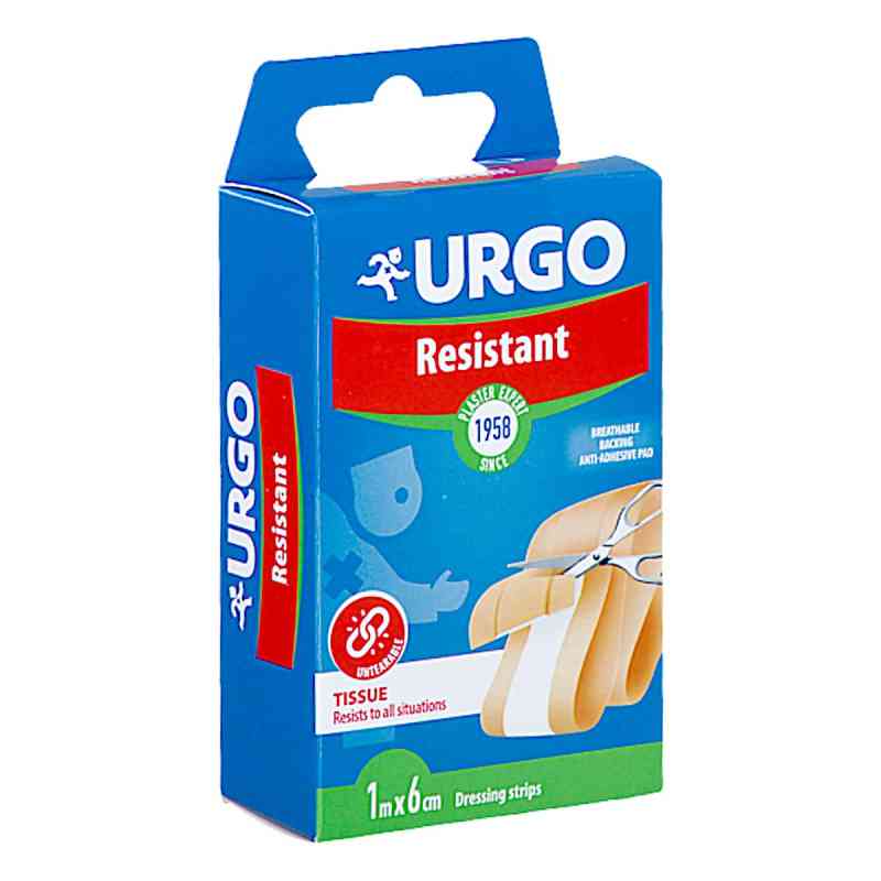 Urgo Resistant Opatrunek 1 m x 6 cm 1  od LABORATOIRES URGO HEALTHCARE PZN 08306511