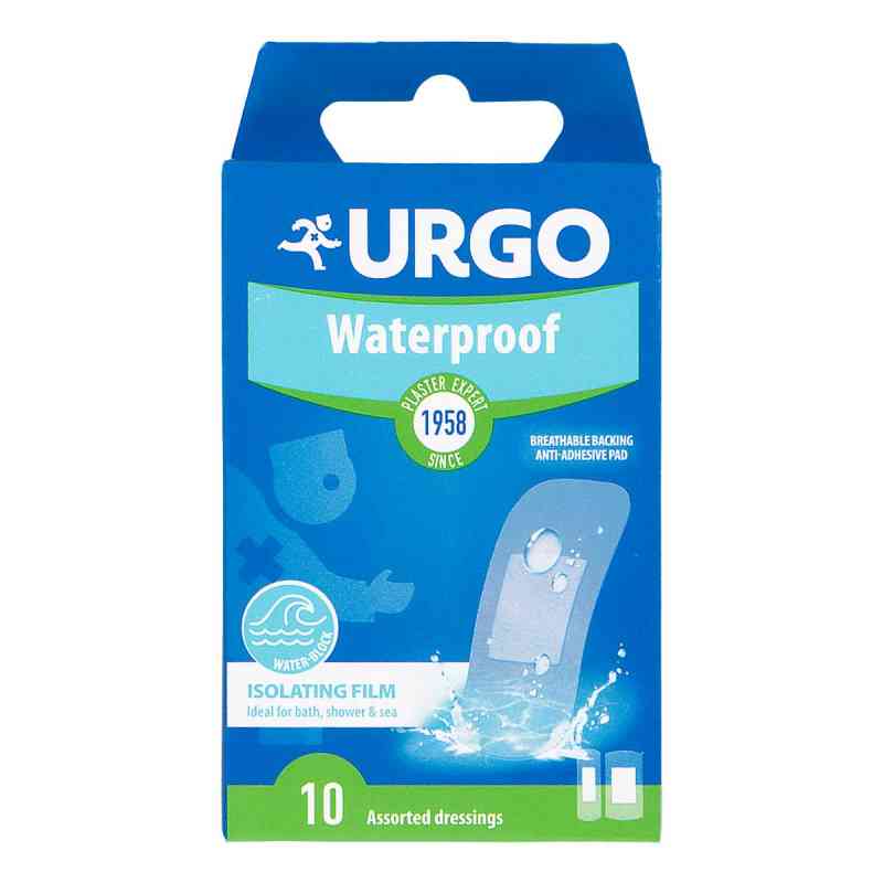 Urgo Waterproof Opatrunek przycięty do ochrony powierzchownych r 10  od LABORATOIRES URGO HEALTHCARE PZN 08305665