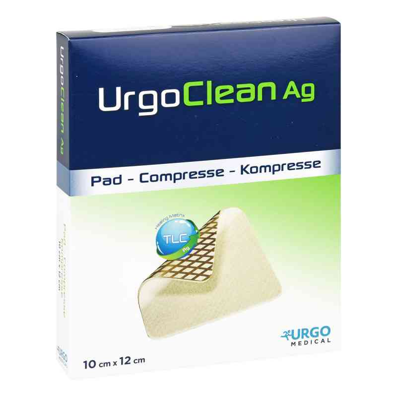 Urgoclean Ag 10x12 cm Verband 10 szt. od Urgo GmbH PZN 11370013