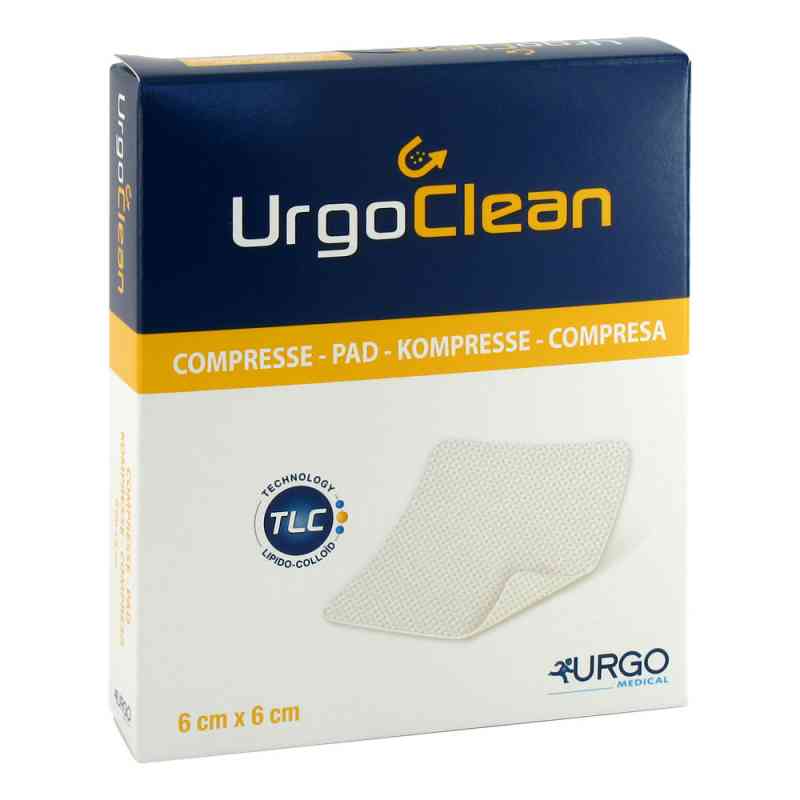 Urgoclean Kompresse 6x6cm 10 szt. od Urgo GmbH PZN 08456260