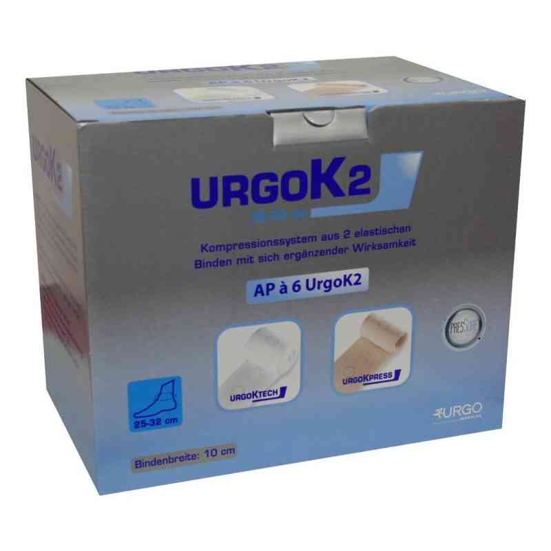 Urgok2 Kompr.syst.10cm Knöchelumf.25-32cm 6 szt. od Urgo GmbH PZN 01129196