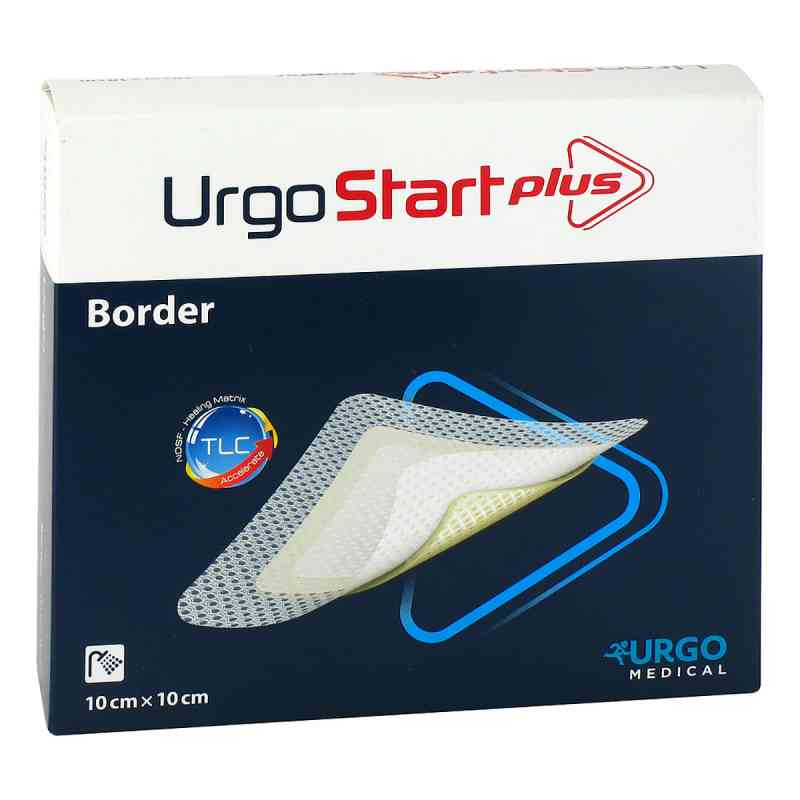 Urgostart Plus Border 10x10 cm Wundverband 10 szt. od Urgo GmbH PZN 12898905