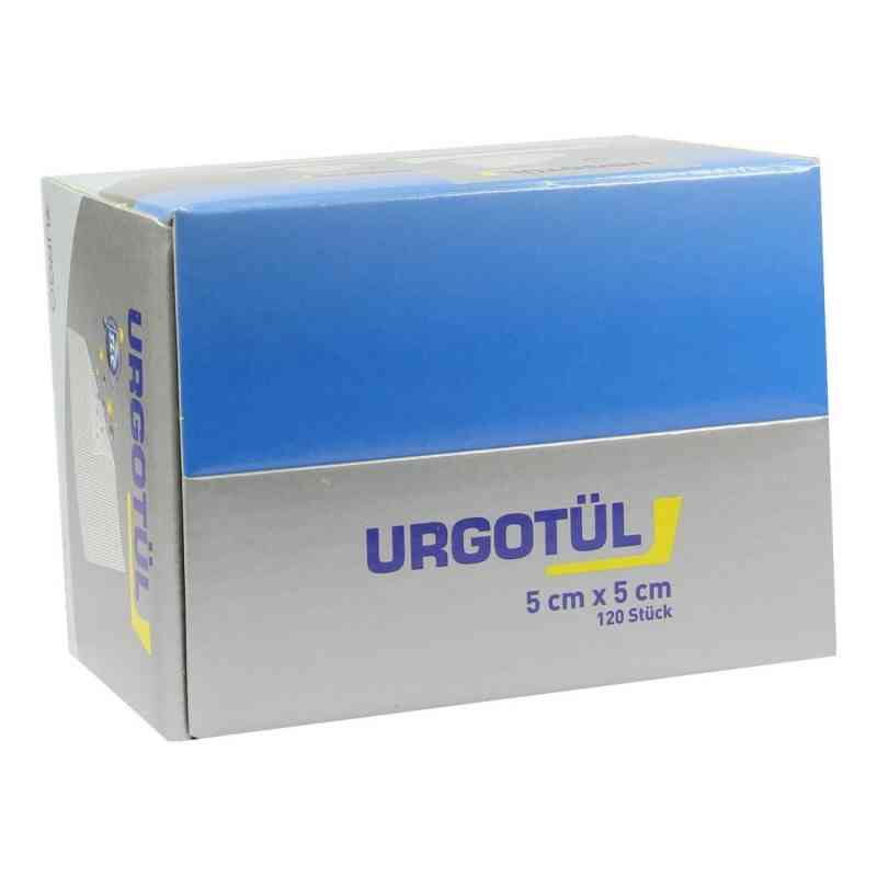 Urgotuel 5x5cm Wundgaze Spender 120 szt. od Urgo GmbH PZN 01023138