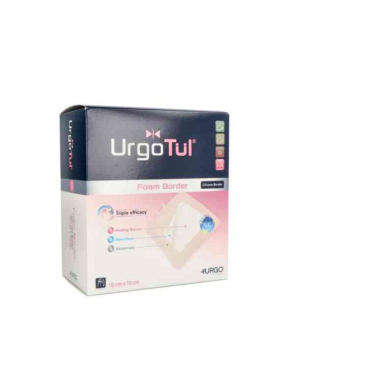 Urgotül Foam Border 10x10 cm Verband 20 szt. od Urgo GmbH PZN 10203141