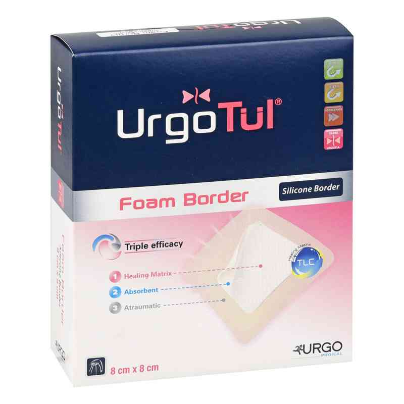 Urgotül Foam Border 8x8 cm Verband 10 szt. od Urgo GmbH PZN 10203106