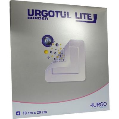 Urgotuel Lite Border 10x20cm Verband 5 szt. od Urgo GmbH PZN 07750342