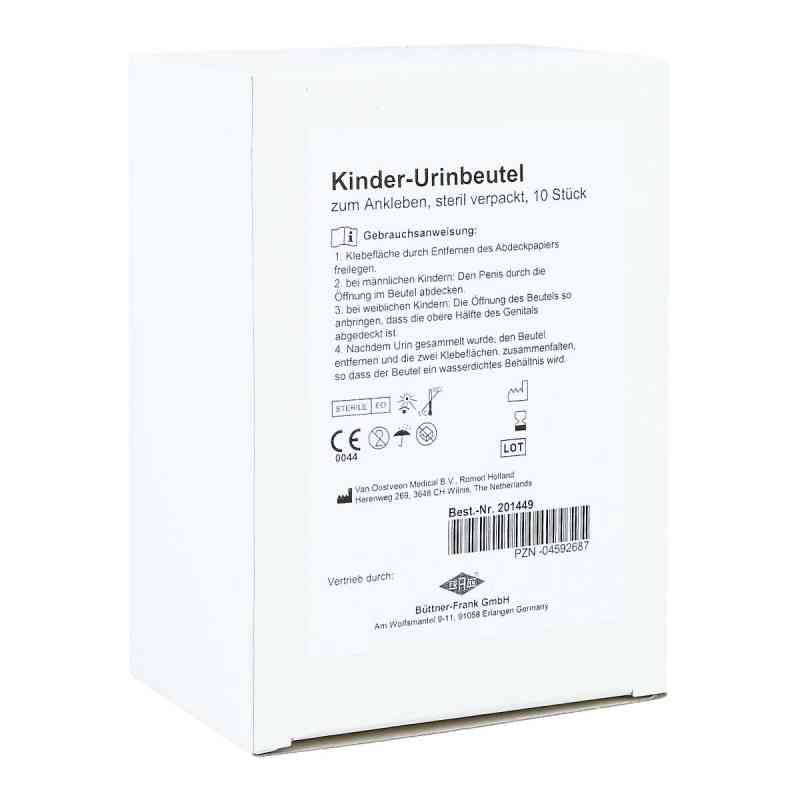 Urin Auffangbtl. Kind 201449 10 szt. od Büttner-Frank GmbH PZN 04592687
