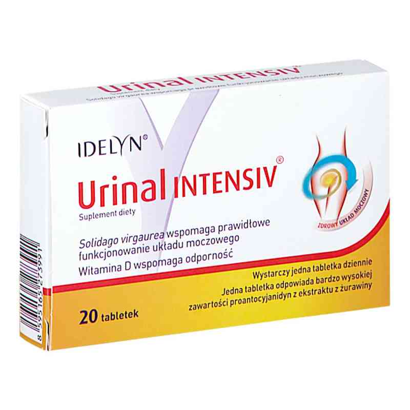 Urinal Intensiv tabletki 20  od WALMARK A.S. PZN 08303266