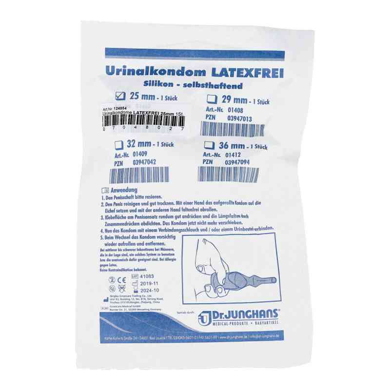 Urinal Kondom latexfr.29 mm selbsthaftend 1 szt. od Dr. Junghans Medical GmbH PZN 03947013