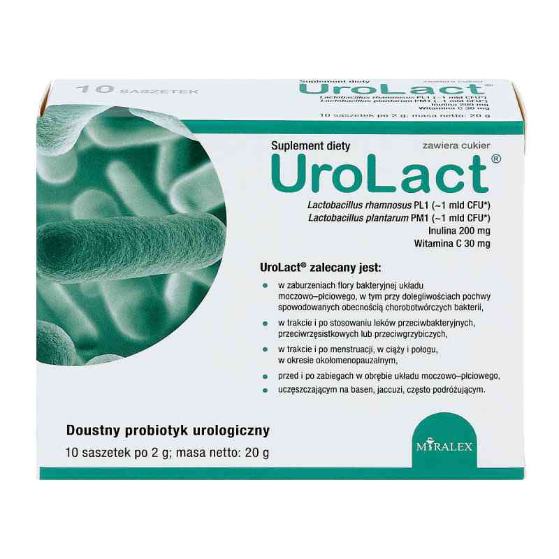 Urolact proszek saszetki 10  od MASTERS SP. Z O.O. PZN 08300322
