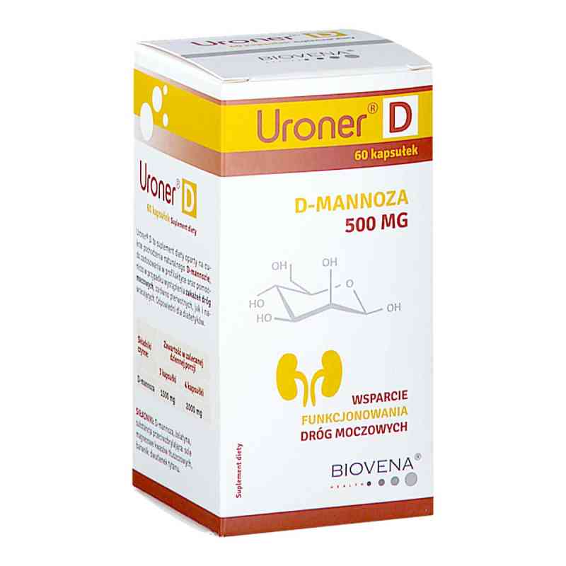 Uroner D kapsułki 60  od BIOVENA HEALTH SP. Z O.O. PZN 08303080