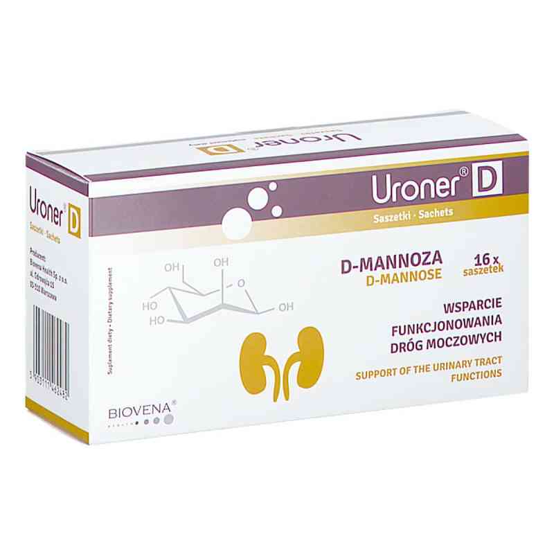Uroner D saszetki 16  od BIOVENA HEALTH SP. Z O.O. PZN 08304527